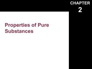 Chapter-2 Pure Substances