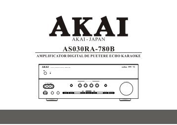 Amplituner AKAI AS030RA-780B