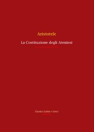 Aristotele La Costituzione degli Ateniesi - Vico Acitillo 124