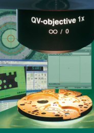 Vision Measuring Machines QUICK SCOPE CNC - TECHMAR