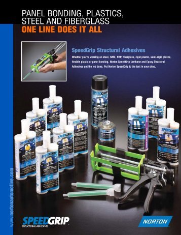 Norton SpeedGrip Adhesive Brochure - EMI Supply, Inc