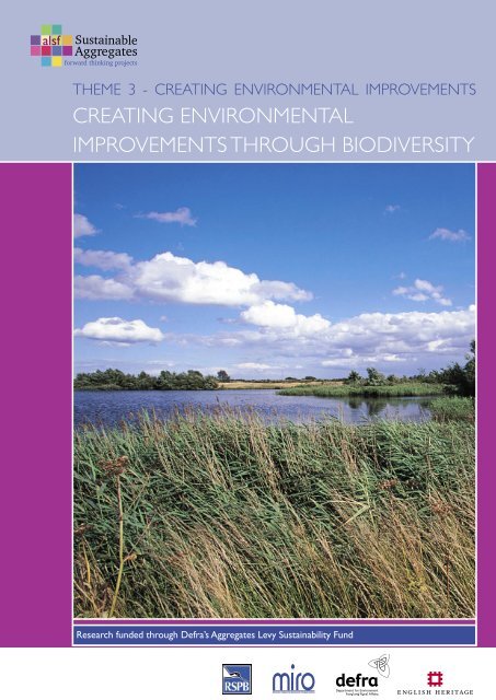 creating environmental improvements through biodiversity