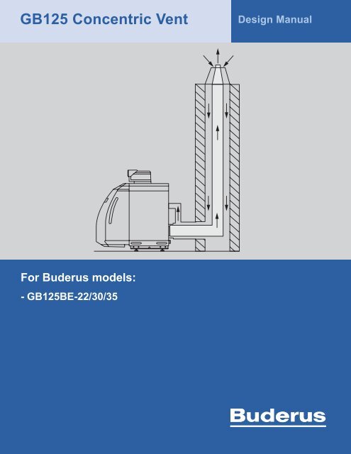 GB125 Concentric Vent - Buderus