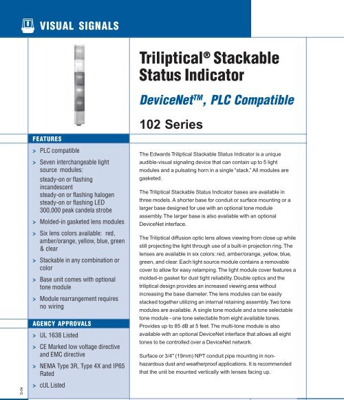 Stackable Indicators Triliptical® Stackable Status Indicator - OkSolar.com