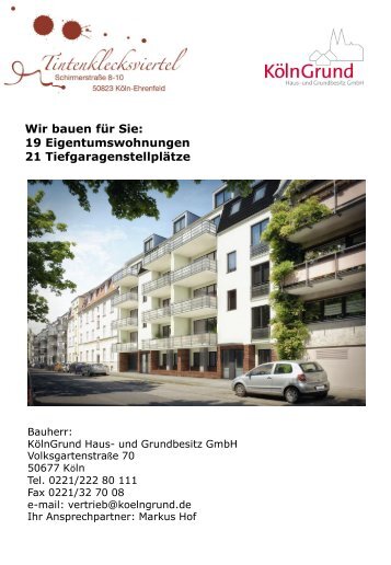 ExposÃ© - KÃ¶lnGrund Haus- und Grundbesitz GmbH