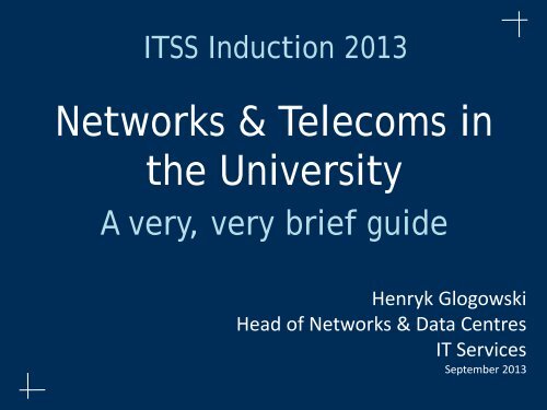 Network & Telecomms - IT Services