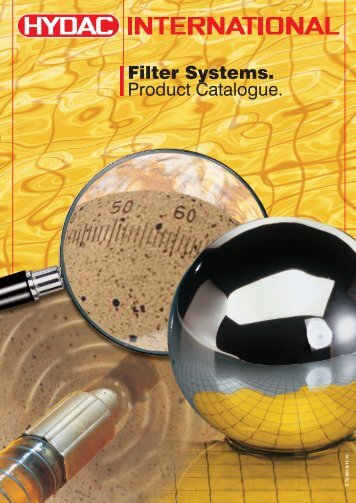 Filter Systems. Product Catalogue. - Lube Control