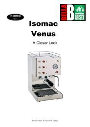 Isomac Venus - CoffeeSnobs