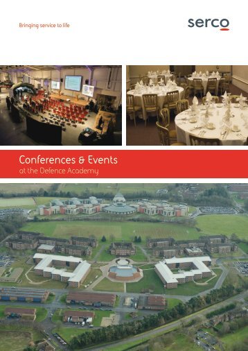 Conference and Event Facilities Brochure - Defence Academy of the ...