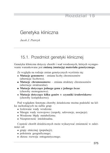 Genetyka kliniczna