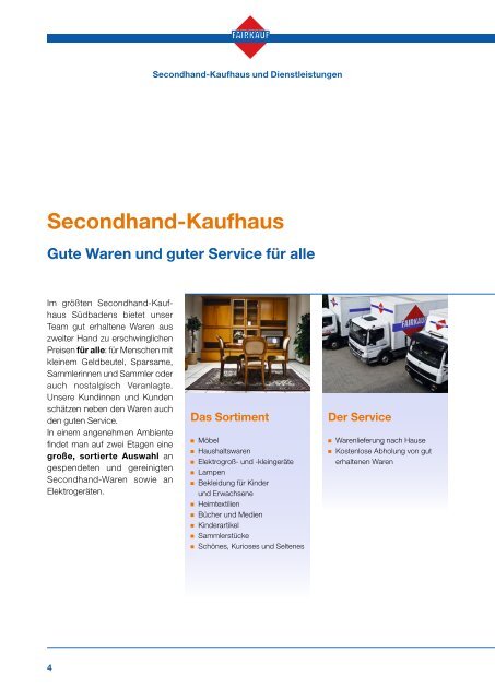 Secondhand-Kaufhaus