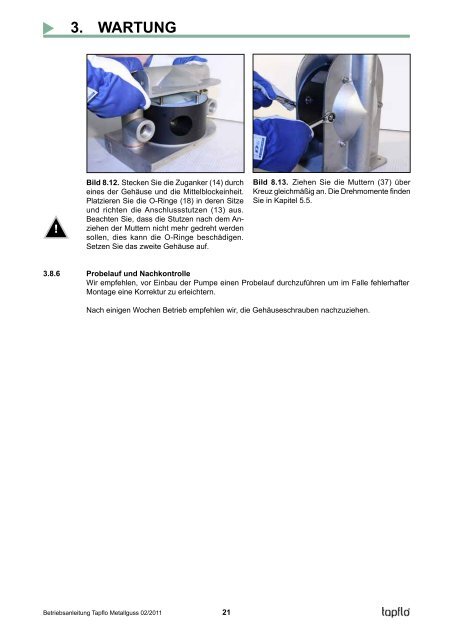 Betriebsanleitung - Steinle Industriepumpen GmbH