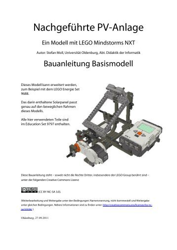 Bauanleitung Lego-Modell - UniversitÃƒÂ¤t Oldenburg