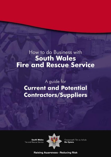 How to do Business with South Wales Fire and Rescue Service