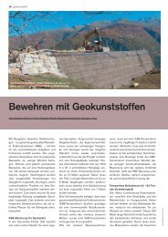 Bewehren mit Geokunststoffen - der bauingenieur - Schoellkopf AG