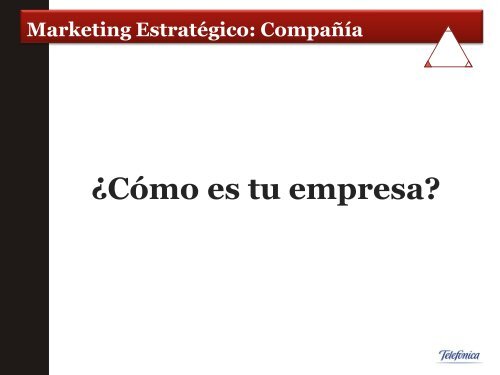 Marketing EstratÃ©gico Â¿CuÃ¡l es tu negocio? - CICOMRA