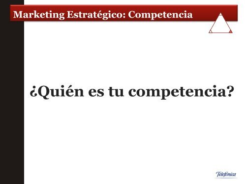 Marketing EstratÃ©gico Â¿CuÃ¡l es tu negocio? - CICOMRA