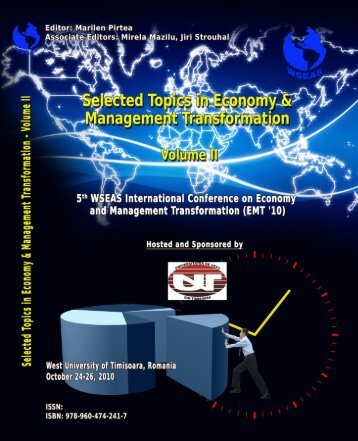 SELECTED TOPICS in ECONOMY and MANAGEMENT ... - Wseas.us