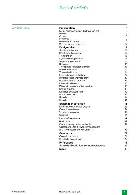 MV design guide - Schneider Electric