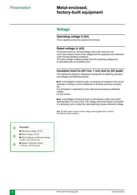 MV design guide - Schneider Electric