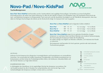 Novo-Pad /Novo-KidsPad - Allenspach Medical AG