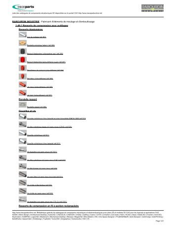RABOURDIN INDUSTRIE - Fabricant d'ÃƒÂ©lÃƒÂ©ments de ... - TraceParts