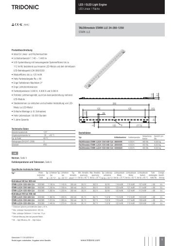 TALEXXmodule STARK LLE 24-280-1250 - Tridonic