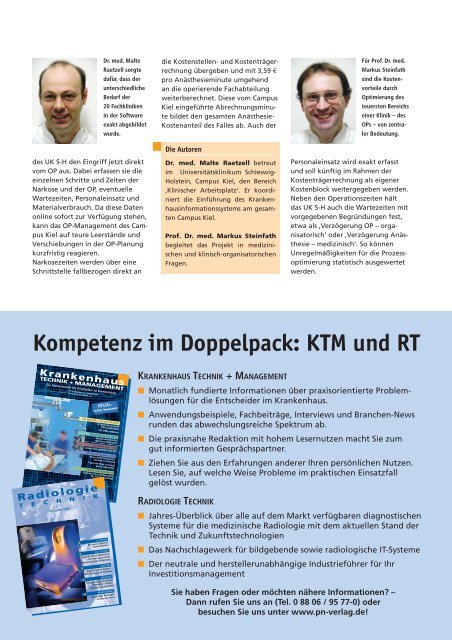 Kompetenz im Doppelpack: KTM und RT - carus AG