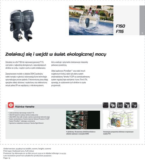 Katalog Silniki zaburtowe 2013 (pdf, 5 M... - Yamaha Motor Europe