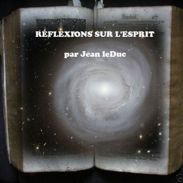 RÉFLEXIONS SUR L'ESPRIT