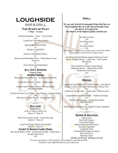 LOUGHSIDE - Lough Erne Resort