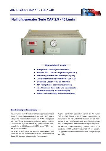 PDF-Datenblatt - Infiltec GmbH