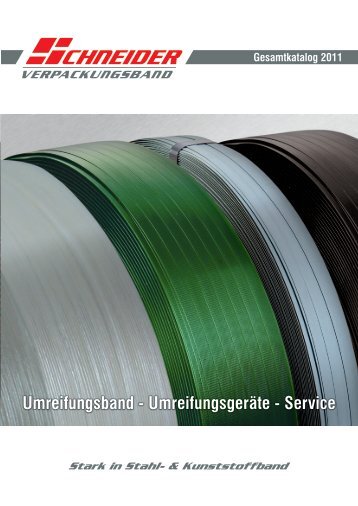 Umreifungsband - UmreifungsgerÃƒÂ¤te - Service - Schneider Vertrieb