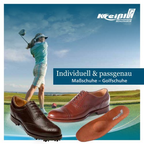 Flyer MaÃ-und Golfschuhe - KreiÃl