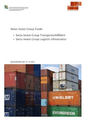Swiss Invest Group Funds_Jahresbericht 2011_Korrekturen ER