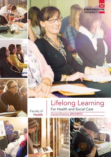 Lifelong Learning brochure - Staffordshire University