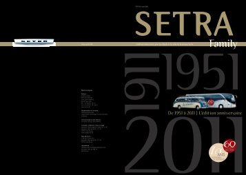 Edition anniversaire - Setra