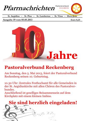 19-2013 - Pastoralverbund Reckenberg