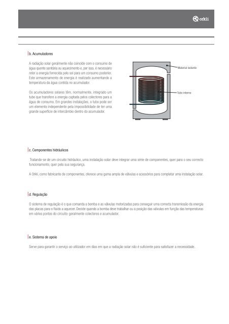 Componentes para sistemas solares - Orkli