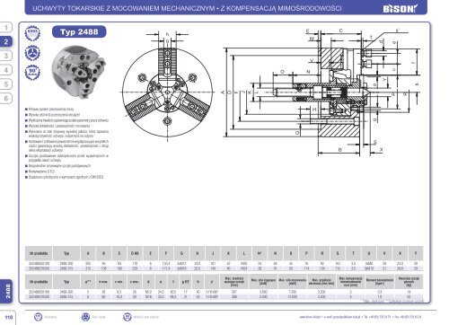 uchwyty tokarskie z mocowaniem mechanicznym i ... - TECHMAR