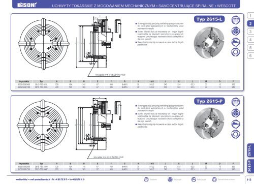 uchwyty tokarskie z mocowaniem mechanicznym i ... - TECHMAR