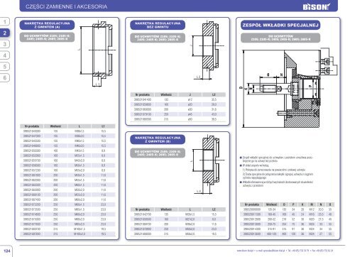 uchwyty tokarskie z mocowaniem mechanicznym i ... - TECHMAR