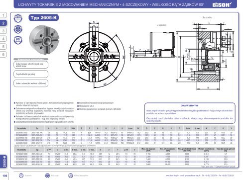 uchwyty tokarskie z mocowaniem mechanicznym i ... - TECHMAR