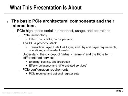 PCIe Devices - PLX Technology