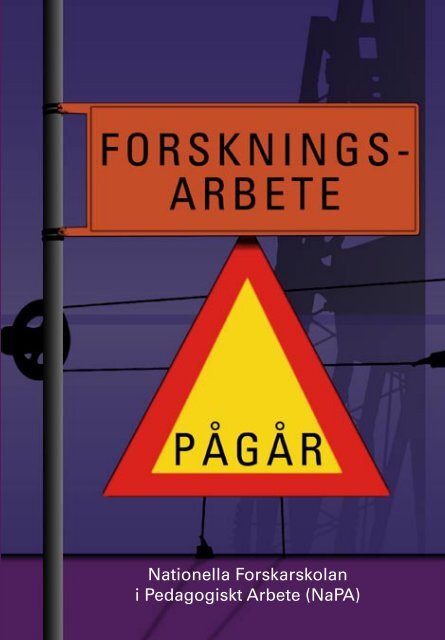 Forskningsarbete pågår - Umeå universitet