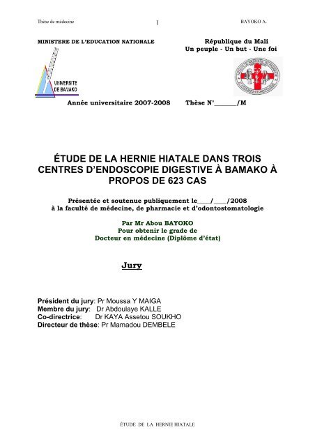 centre foi rencontre mali