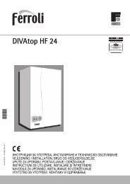 DIVAtop HF 24 - Ferroli
