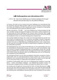 vollständige Erklärung als PDF (541 KB) - Arbeitskreis deutscher ...
