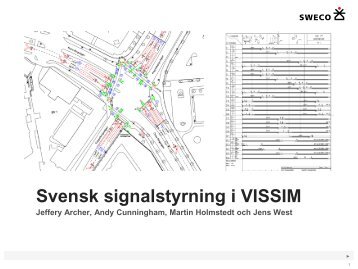 Svensk signalstyrning i VISSIM - Trafikanalysforum.se