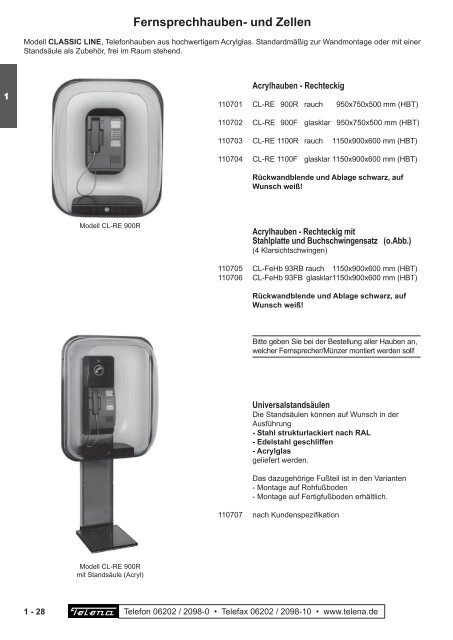 WG-1 Rund ums Telefon - Telena Fernmelde